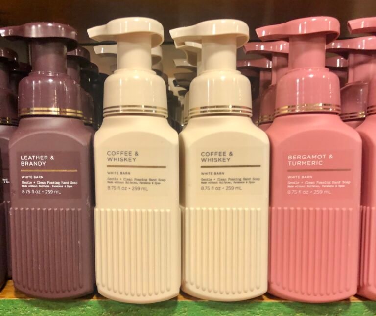 Coffee and Whiskey Hand Soap: Gentle Foaming Luxury Hand Care