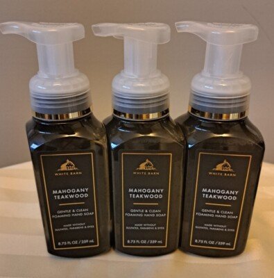 Mahogany Teakwood Hand Soap - Gentle Foaming Formula