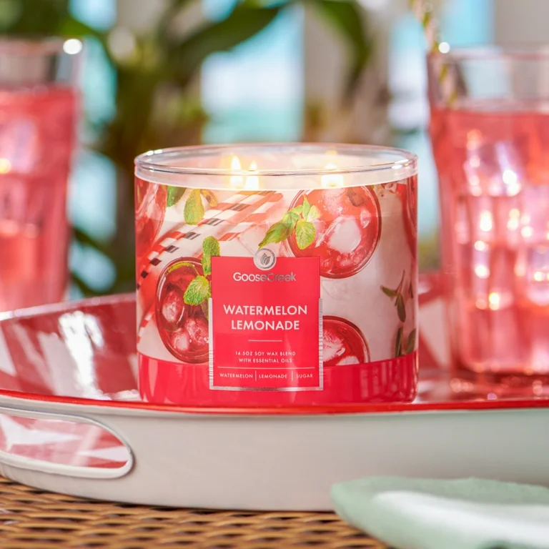Watermelon Lemonade 3 Wick Candle - Premium Scented Collection