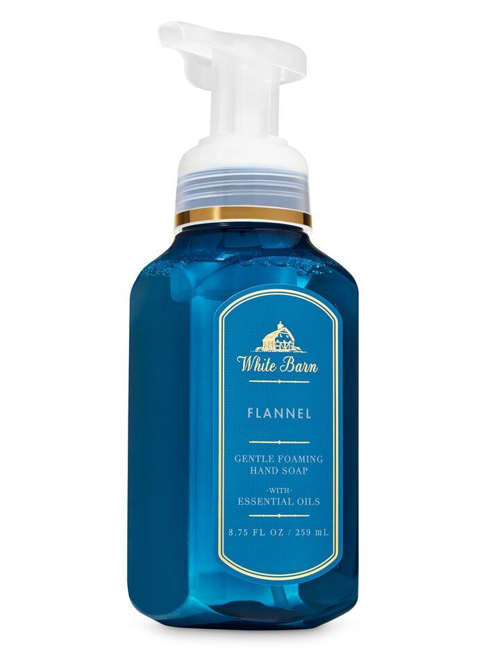 White Barn Flannel Gentle Foaming Hand Soap