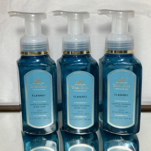 White Barn Flannel Hand Soap - Gentle Foaming Hand Soap