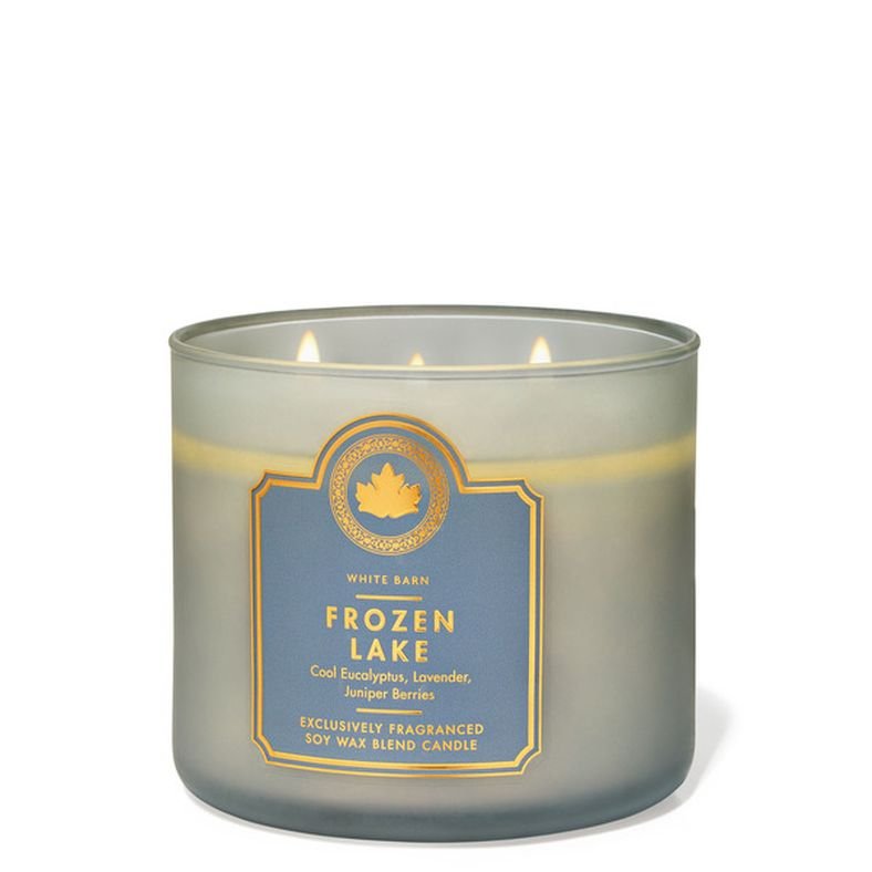 White Barn Frozen Lake Single Wick Candle