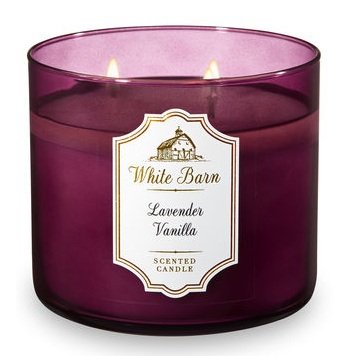 White Barn Lavender Vanilla 3-Wick Candle