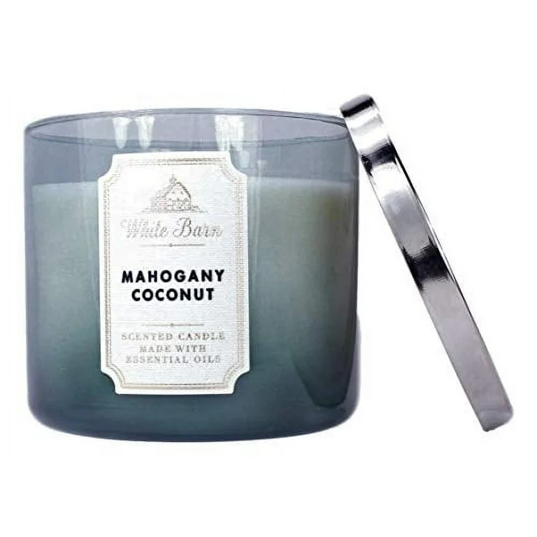 White Barn Mahogany Coconut 3-Wick Candle - 14.5 oz