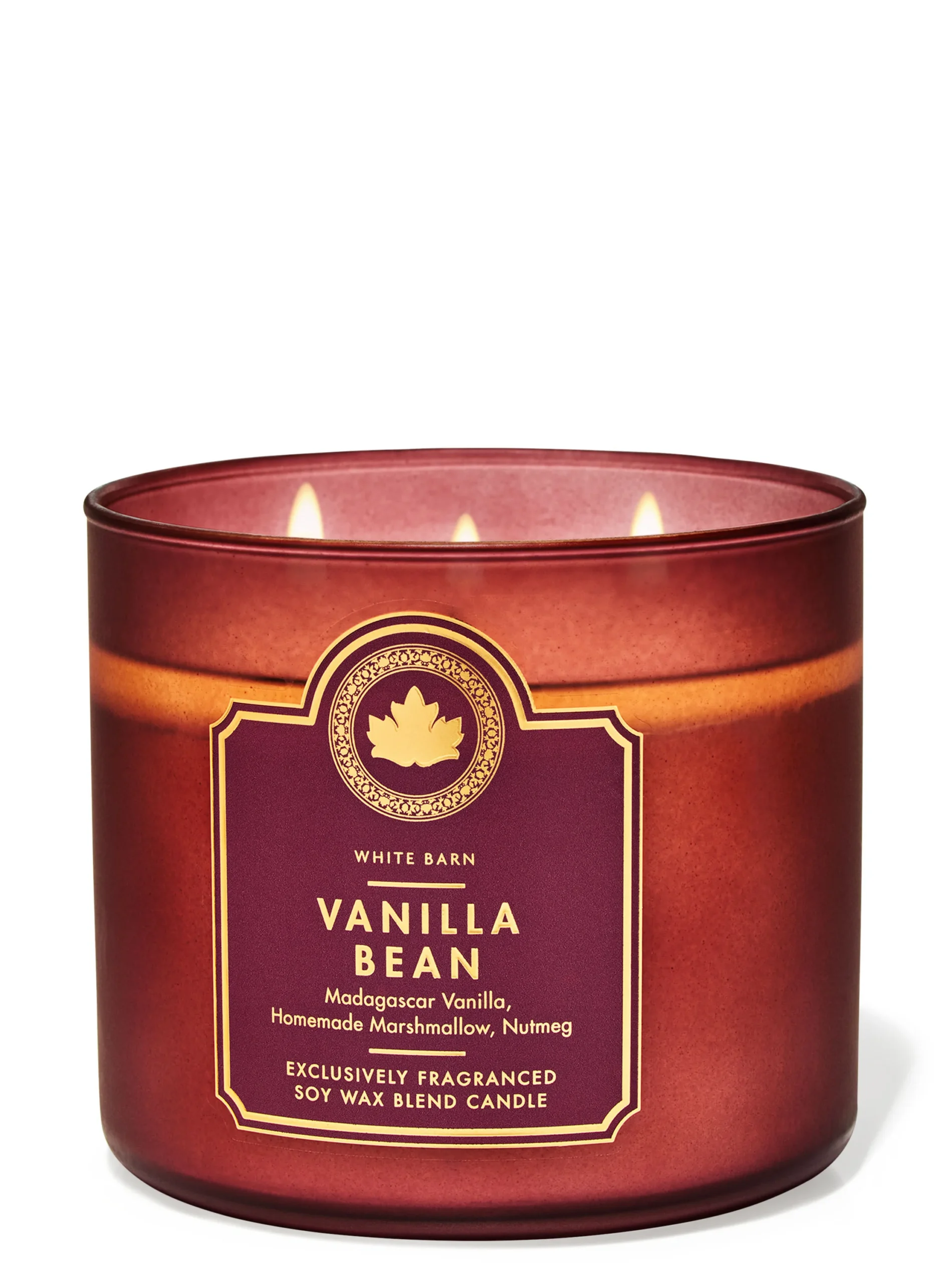 White Barn Vanilla Bean Premium 3-Wick Candle