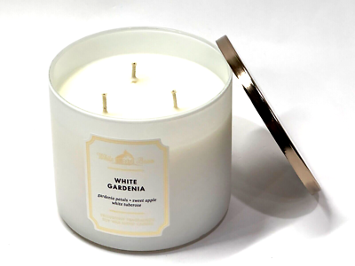 White Gardenia Premium 3-Wick Candle