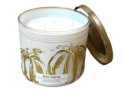 White Pumpkin Premium 3-Wick Candle