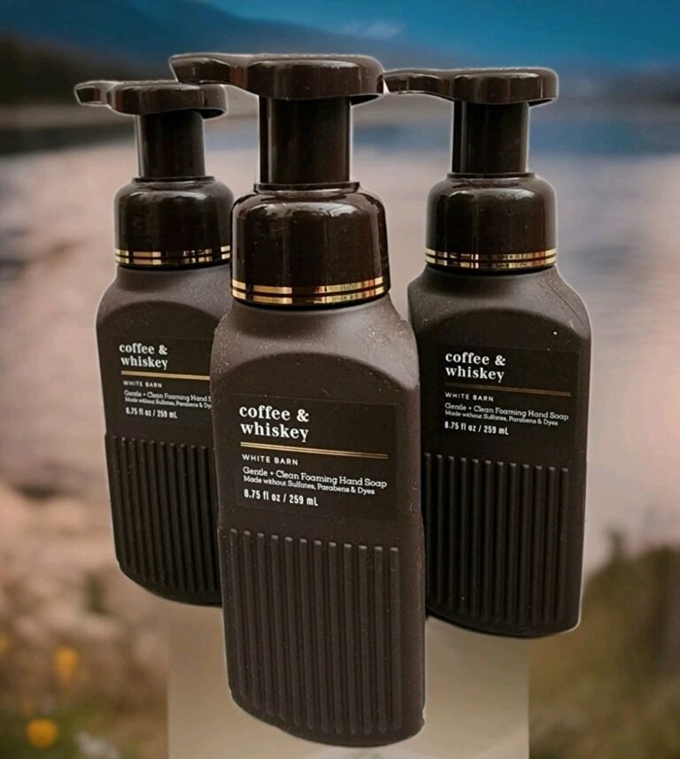 Sweet Whiskey Hand Soap: Gentle Foaming Formula for Luxurious Hand Care