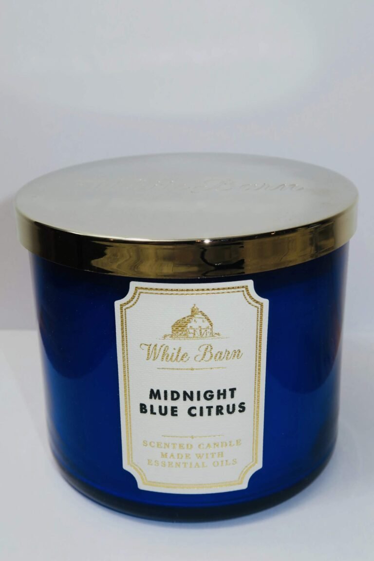 Bath and Body Works Midnight Candle - Premium 3-Wick Scented Collection