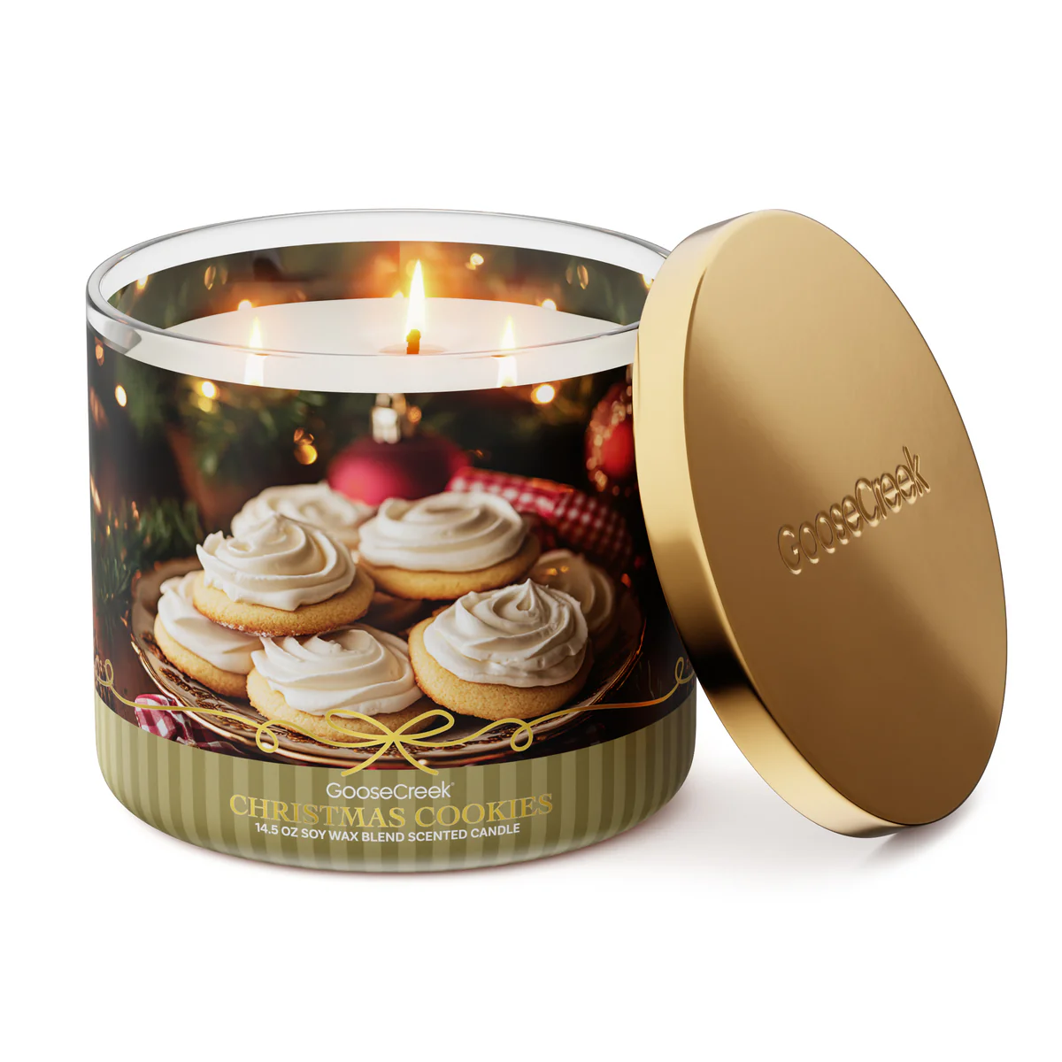 Christmas Cookie Premium 3-Wick Candle