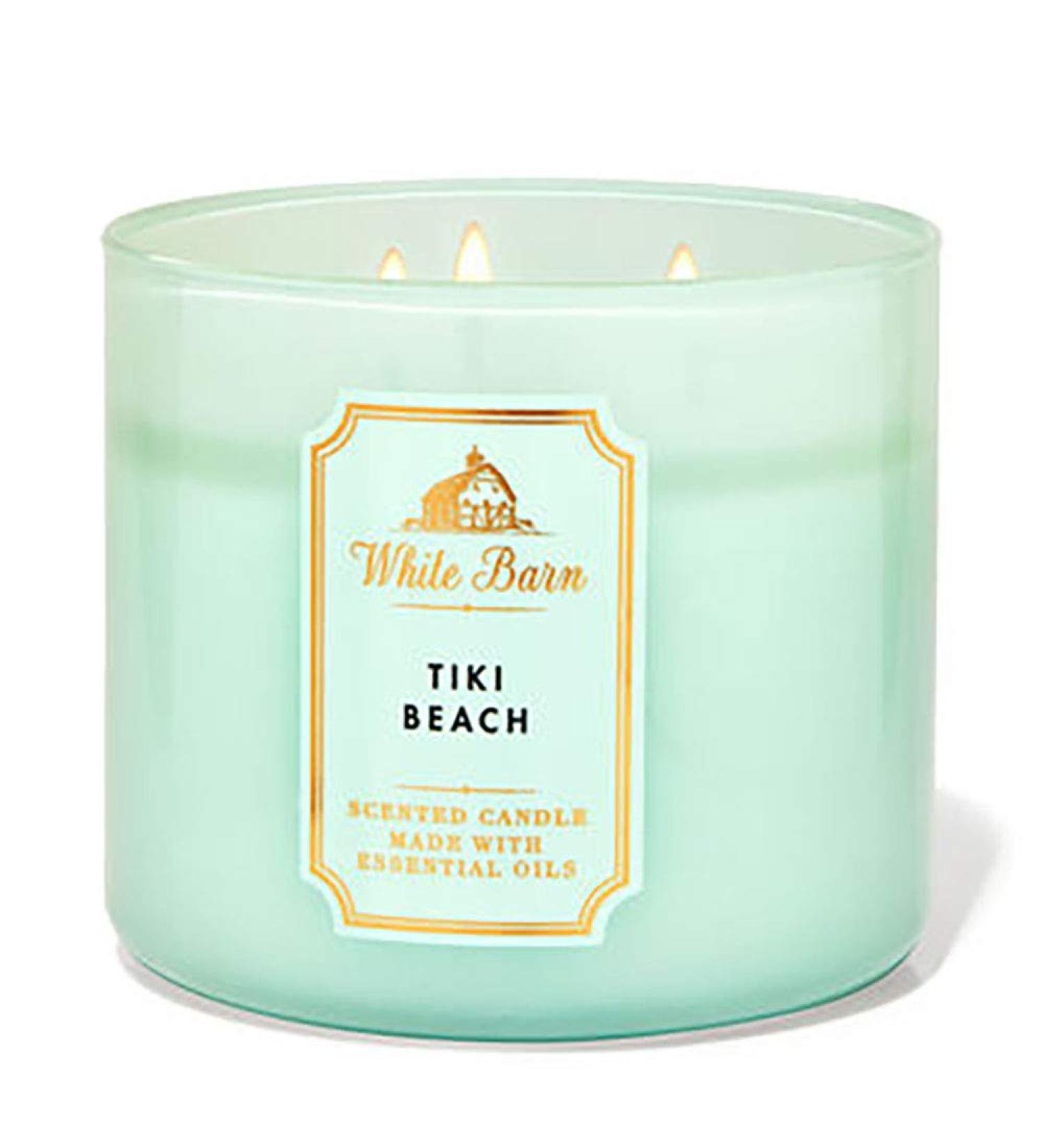 White Barn Tiki Beach 3-Wick Candle