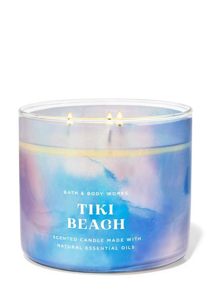 White Barn Tiki Beach Travel Size Candle