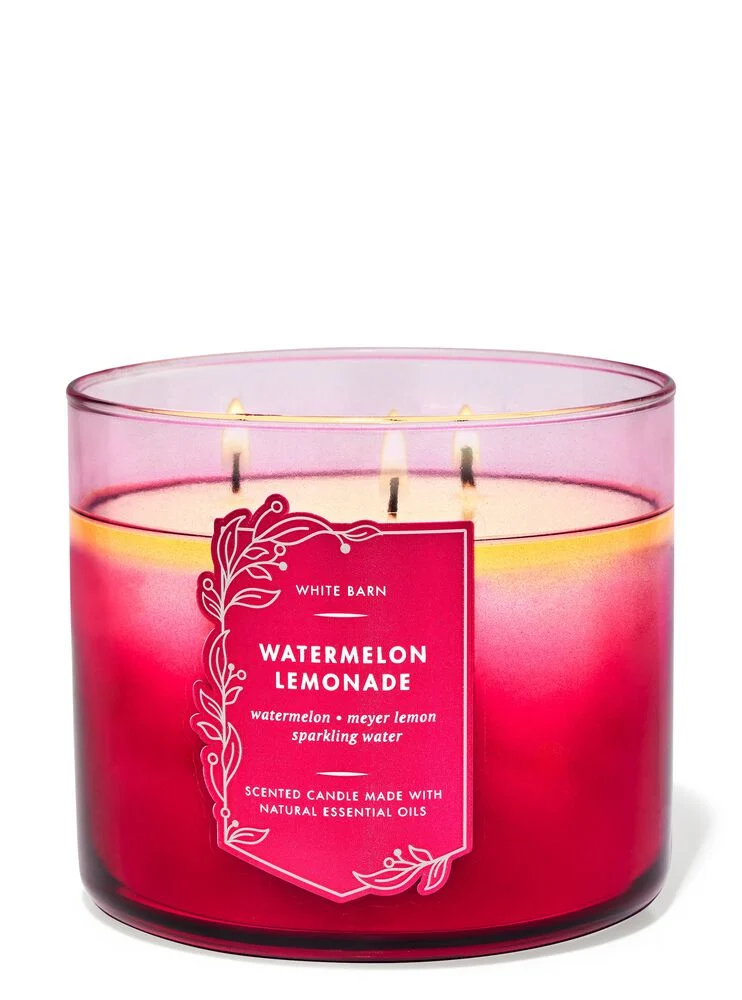 White Barn Watermelon Lemonade 3-Wick Candle