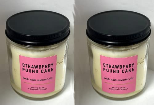 Strawberry Pound Cake Candle